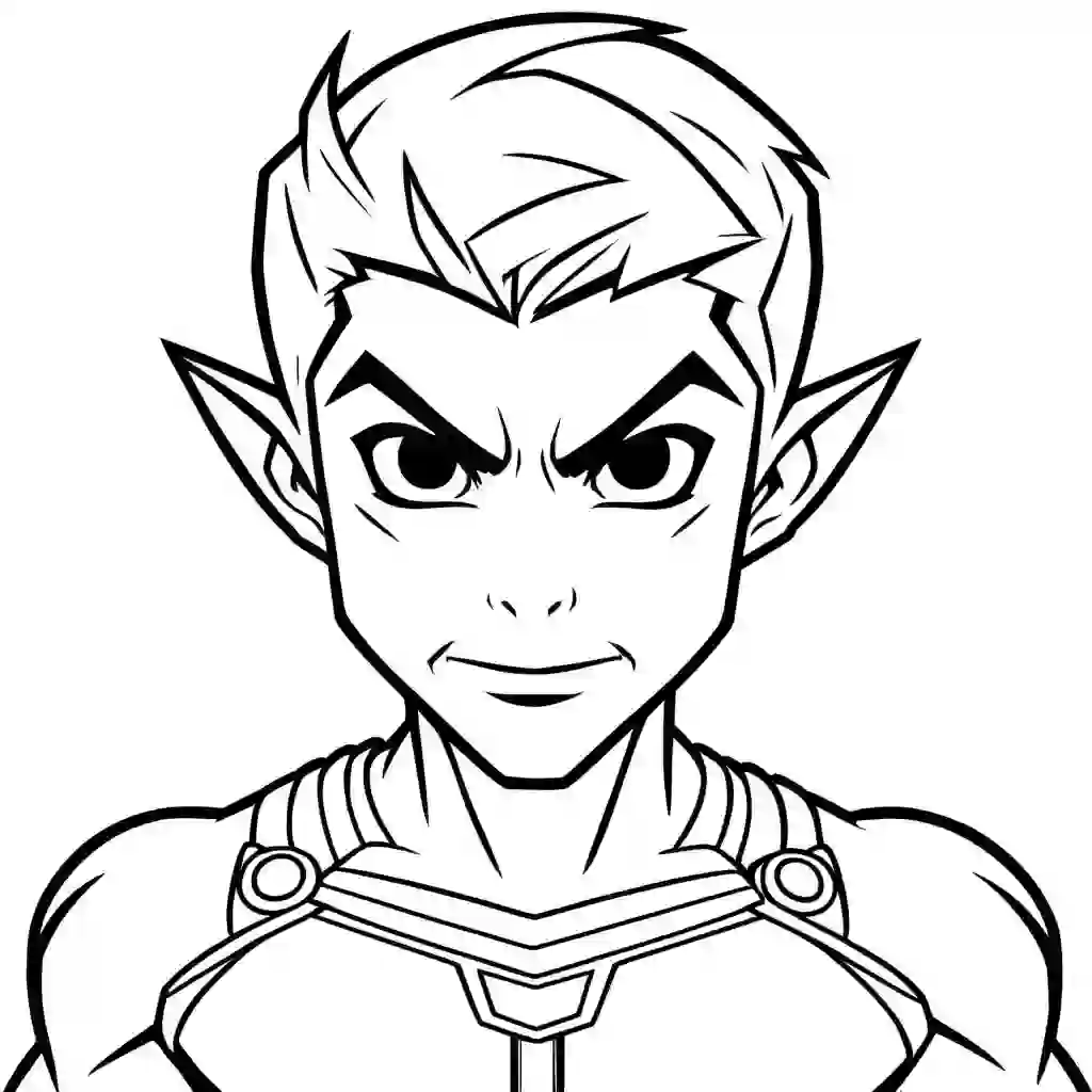 Beast Boy coloring pages